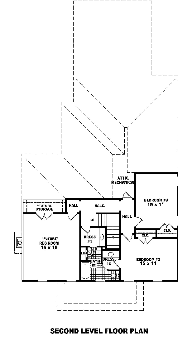 Craftsman Level Two of Plan 46777