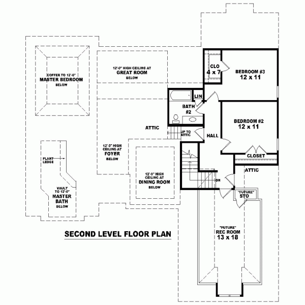  Level Two of Plan 46780