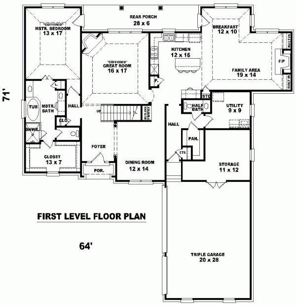 European Level One of Plan 46783