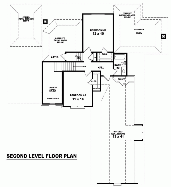 Traditional Level Two of Plan 46784