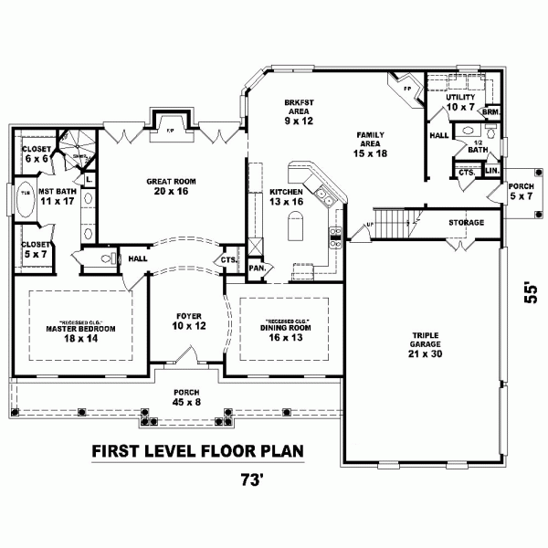  Level One of Plan 46800