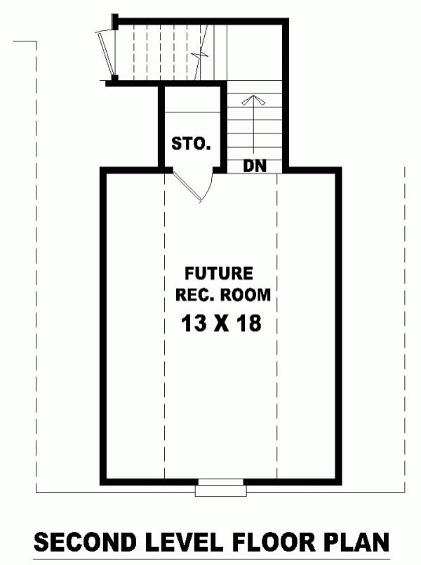 European One-Story Level Two of Plan 46813