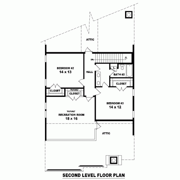 Narrow Lot Level Two of Plan 46822