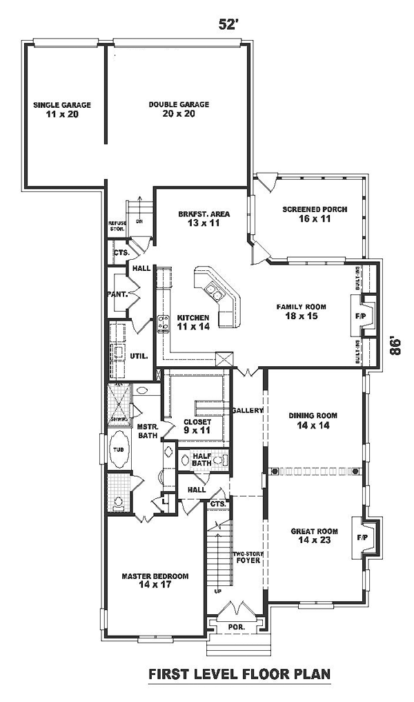 European Level One of Plan 46823