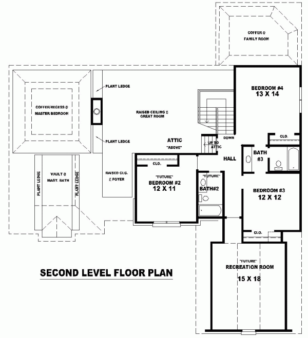  Level Two of Plan 46826
