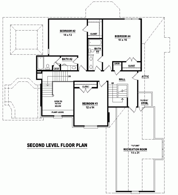 Traditional Level Two of Plan 46838