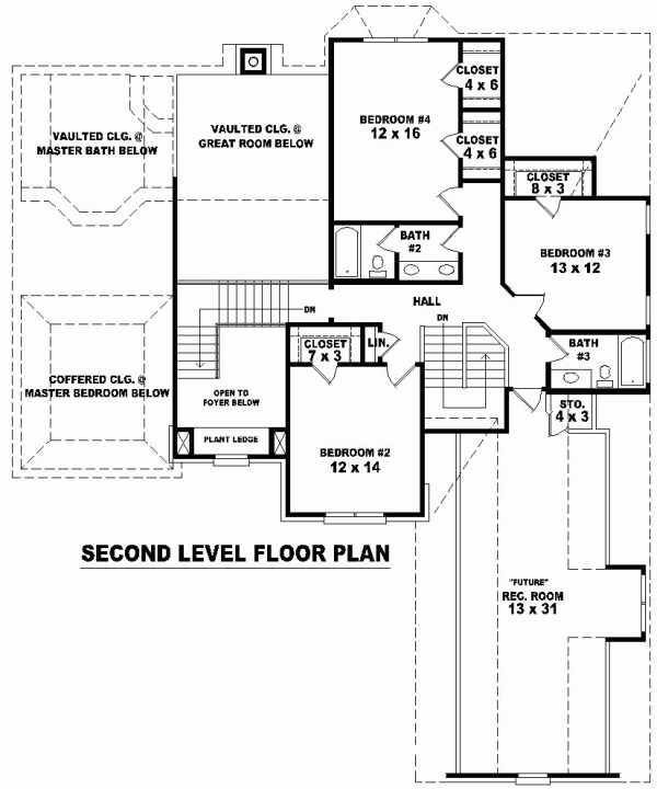 Traditional Level Two of Plan 46841