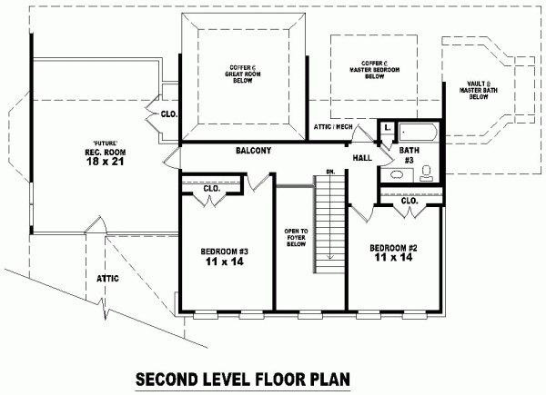 Traditional Level Two of Plan 46849