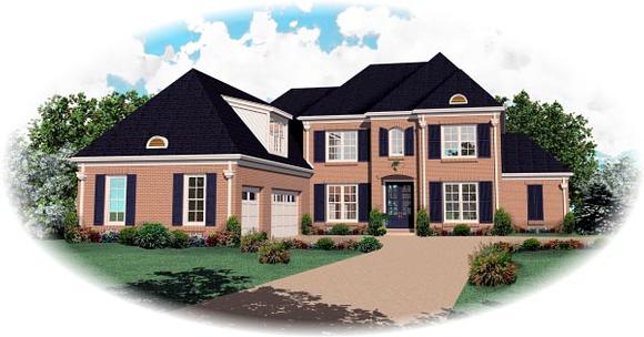 House Plan 46854 Elevation