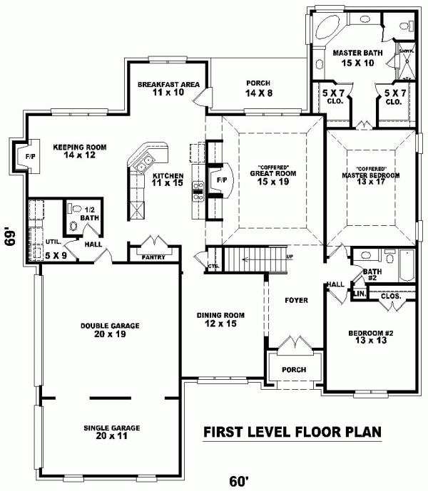 Traditional Level One of Plan 46868
