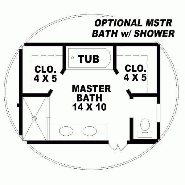 Narrow Lot Alternate Level One of Plan 46881