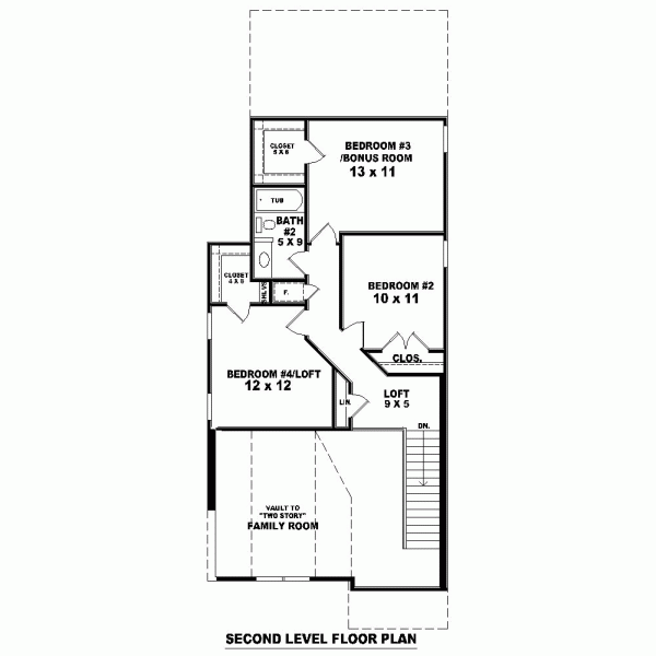 Narrow Lot Level Two of Plan 46881