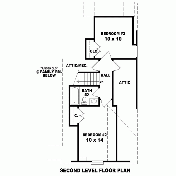 Narrow Lot Level Two of Plan 46885