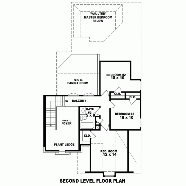 Narrow Lot Level Two of Plan 46887