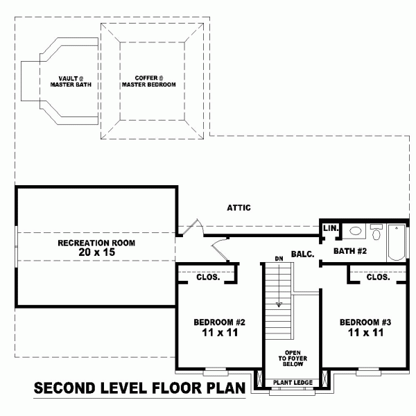  Level Two of Plan 46892