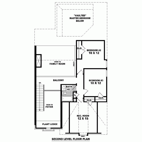 Narrow Lot Level Two of Plan 46896