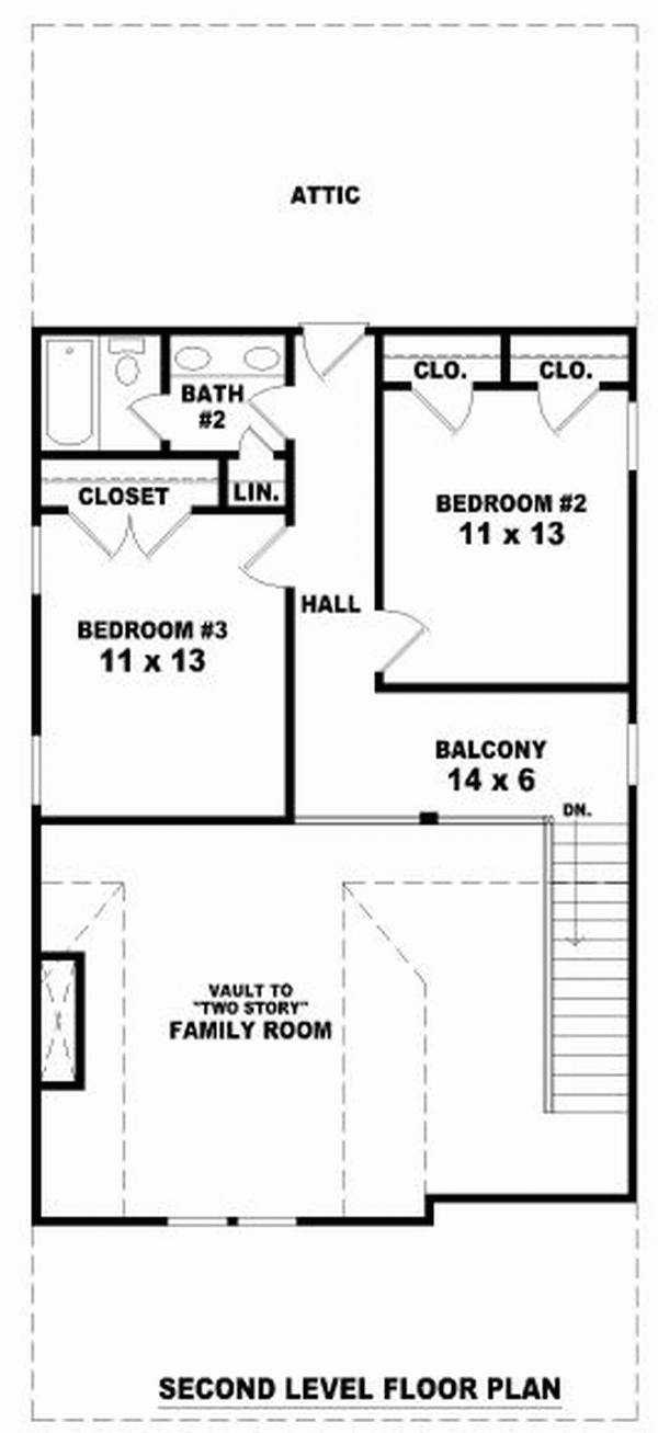 Narrow Lot Level Two of Plan 46902