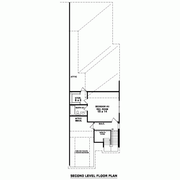 Narrow Lot Level Two of Plan 46903