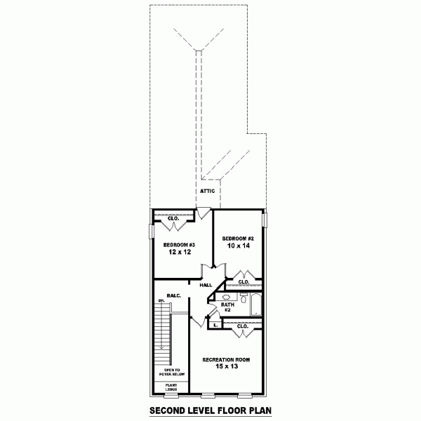 Narrow Lot Level Two of Plan 46905