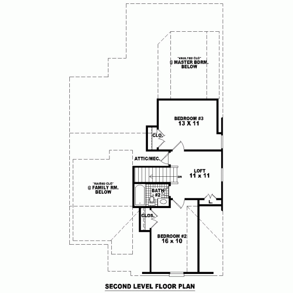 Narrow Lot Level Two of Plan 46909