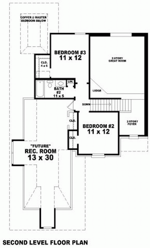 Narrow Lot Level Two of Plan 46912