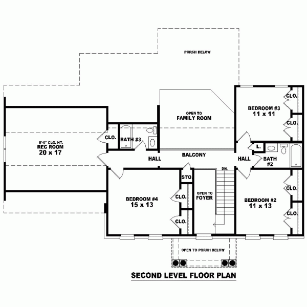  Level Two of Plan 46916