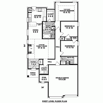 First Level Plan