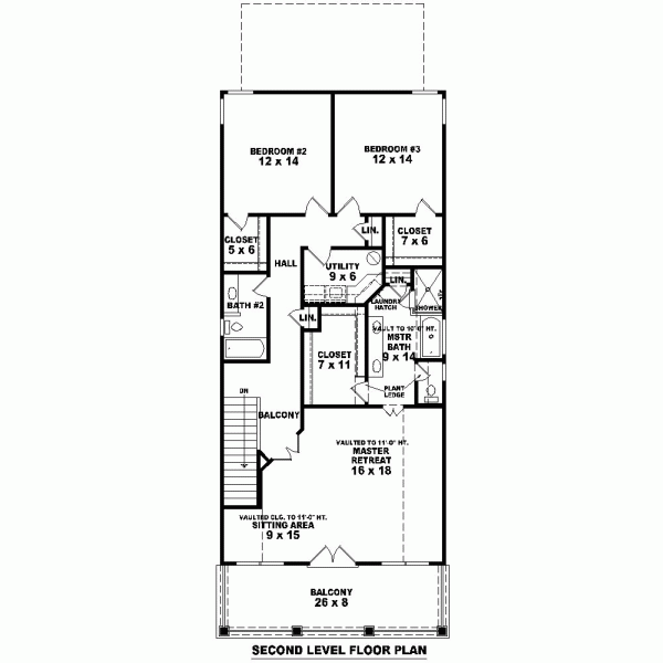 Narrow Lot Level Two of Plan 46927