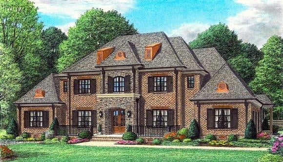 House Plan 46947 Elevation