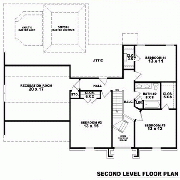  Level Two of Plan 46952