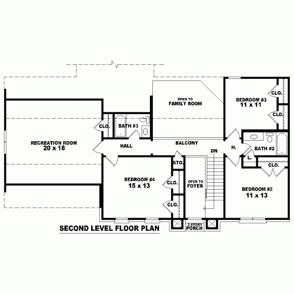  Level Two of Plan 46960