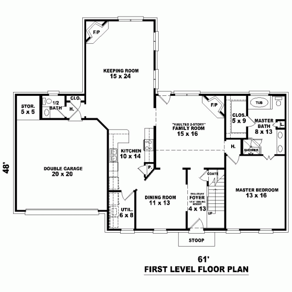 Level One of Plan 46961
