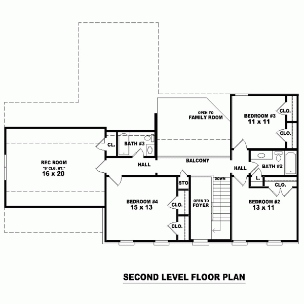  Level Two of Plan 46961