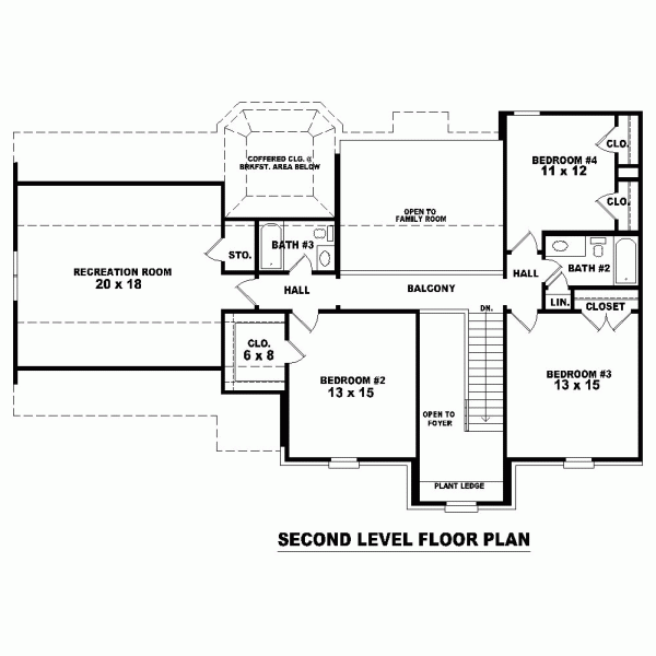  Level Two of Plan 46964