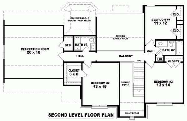  Level Two of Plan 46965