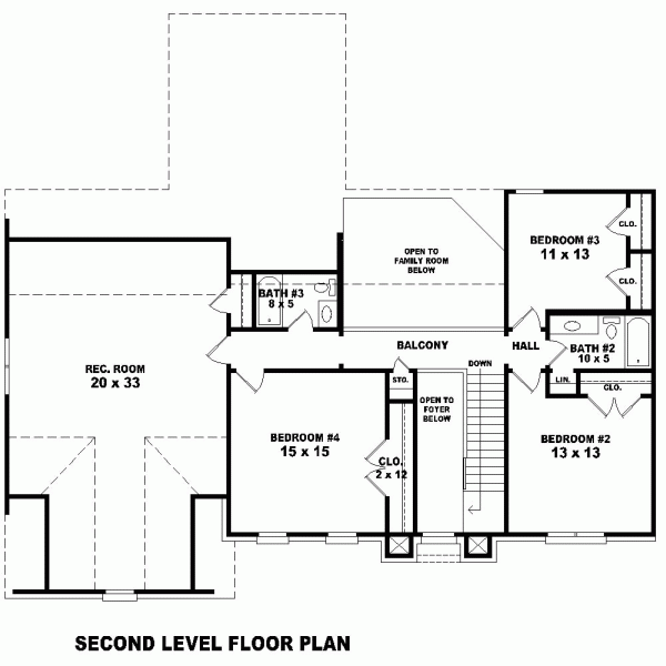  Level Two of Plan 46968
