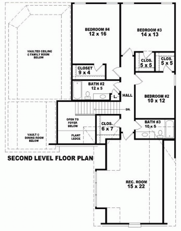  Level Two of Plan 46988