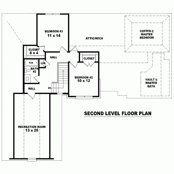  Level Two of Plan 46992