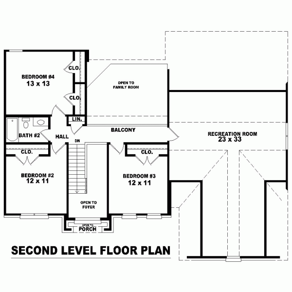  Level Two of Plan 46996