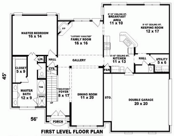  Level One of Plan 46998