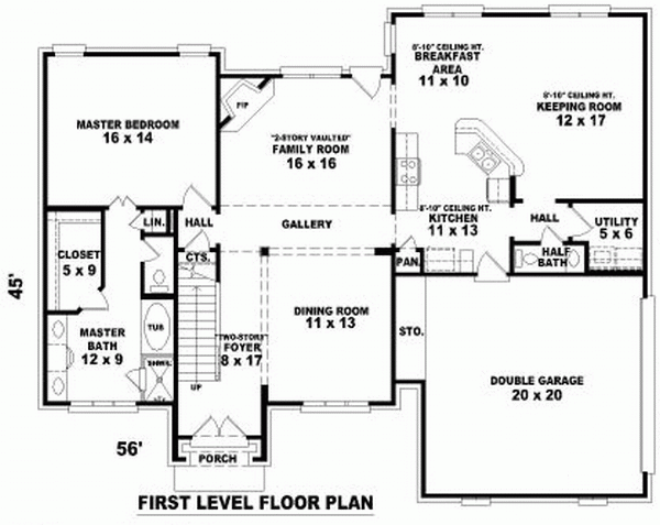  Level One of Plan 46999