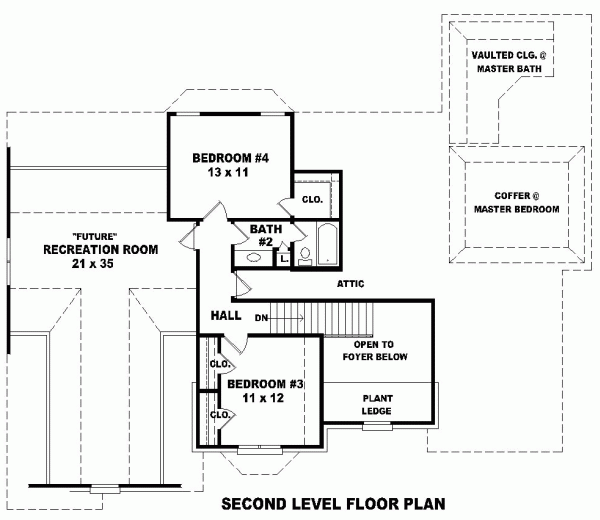 Victorian Level Two of Plan 47010