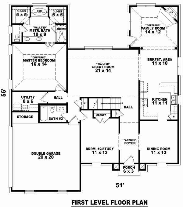 Colonial Level One of Plan 47011
