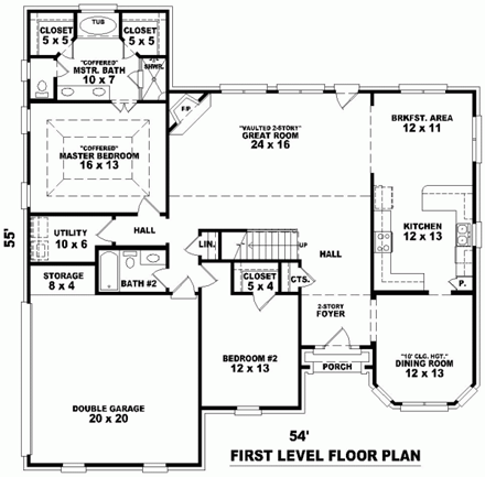 First Level Plan