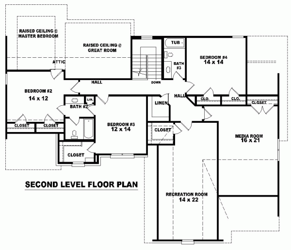 Tudor Level Two of Plan 47029