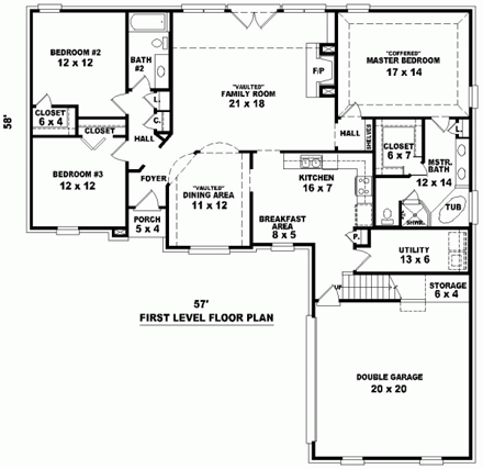 First Level Plan