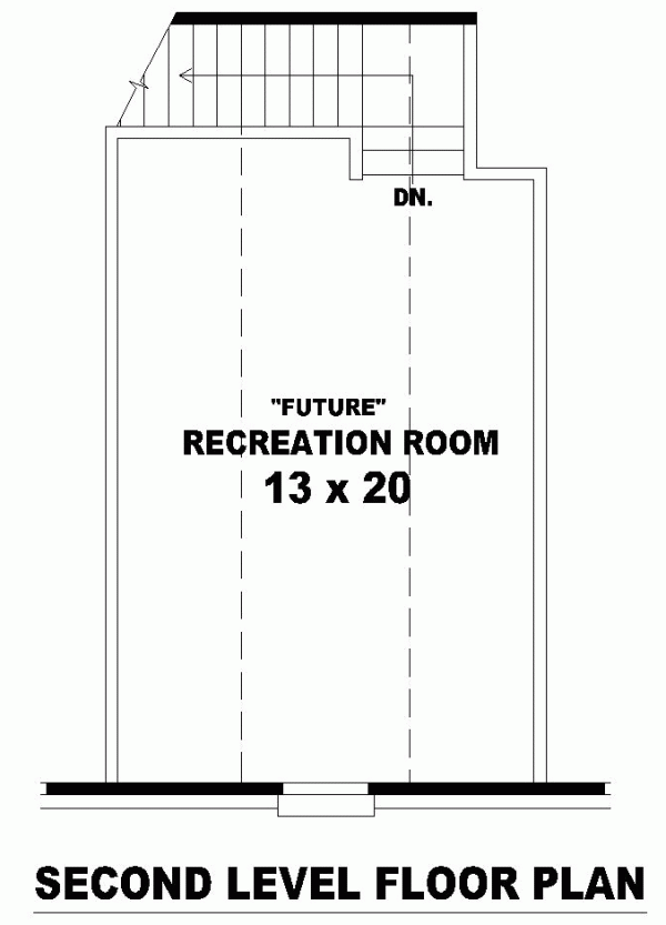 Traditional Level Two of Plan 47040