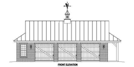  Elevation of Plan 47086