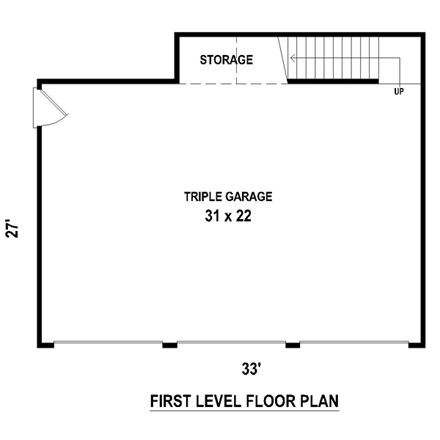 First Level Plan