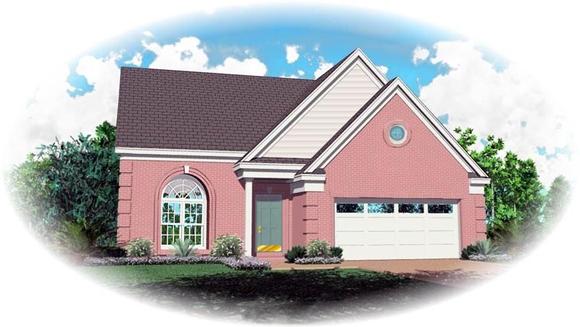 House Plan 47096 Elevation